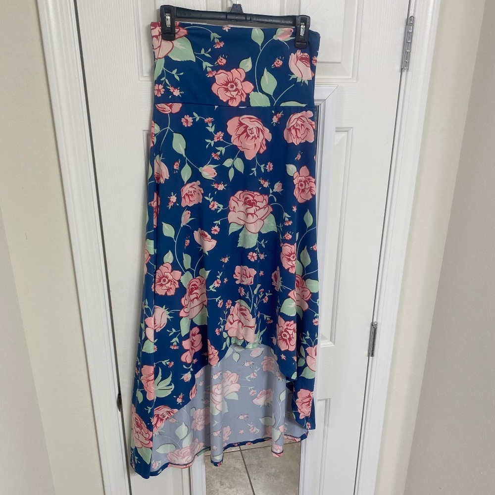 Like New - LulaRoe Olivia high-low Maxi Skirt (S)
